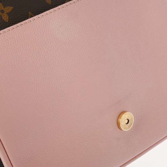 Louis Vuitton Monogram Marignan Rose Pink Poudre 2way Handbag - Picture 10 of 11